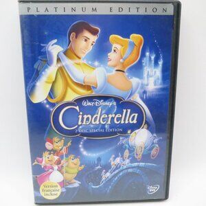 Cinderella Two Disc DVD Platinum Edition Walt Disney 2005